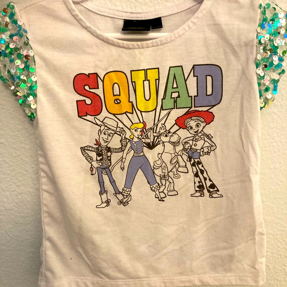 Girls Toy Story sequin shirt, 3T